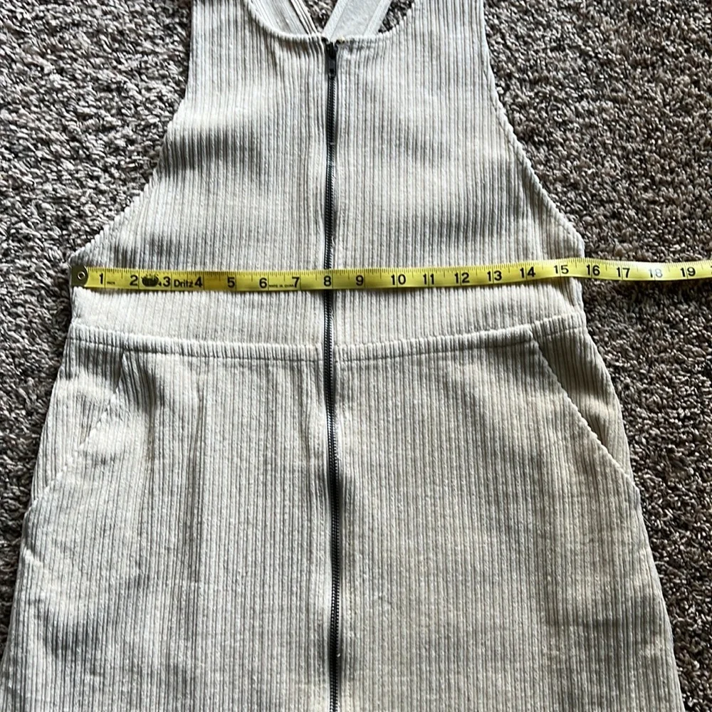 Cozy Casual Corduroy Zip-Up Jumper, Women’s Size Small - Picture 4 of 5